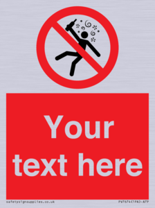 Custom prohibition Not for people in the state of intoxication